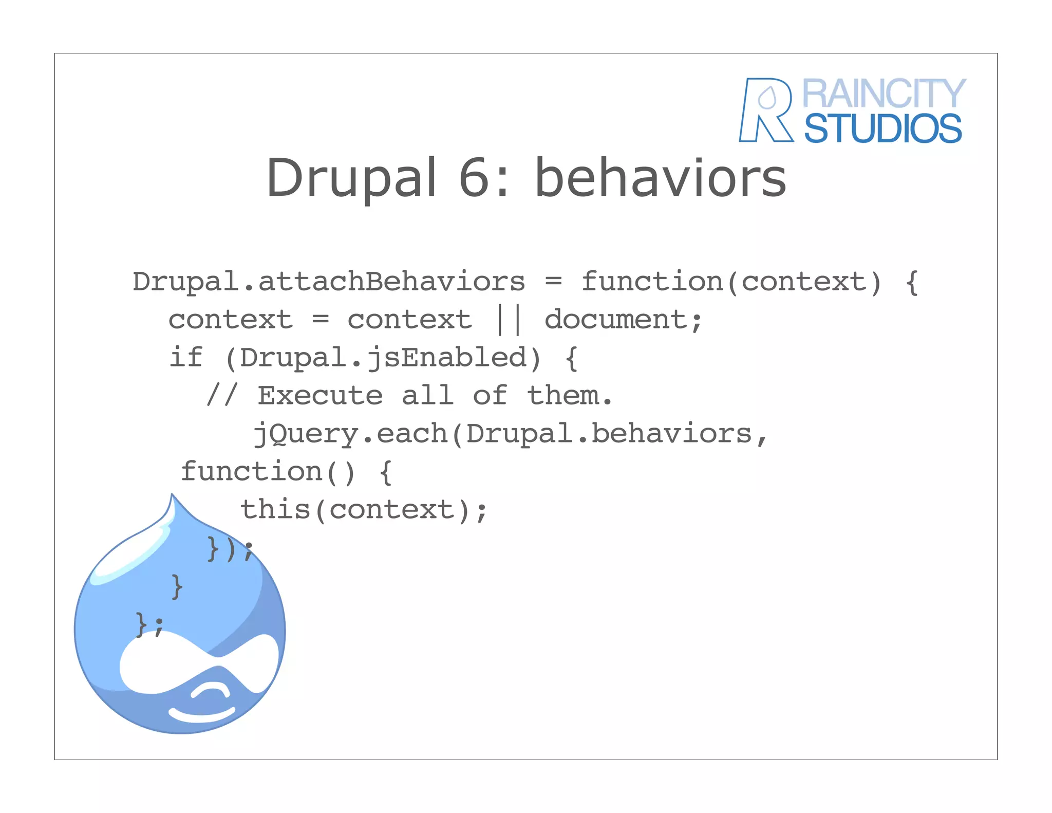 JQuery In Drupal