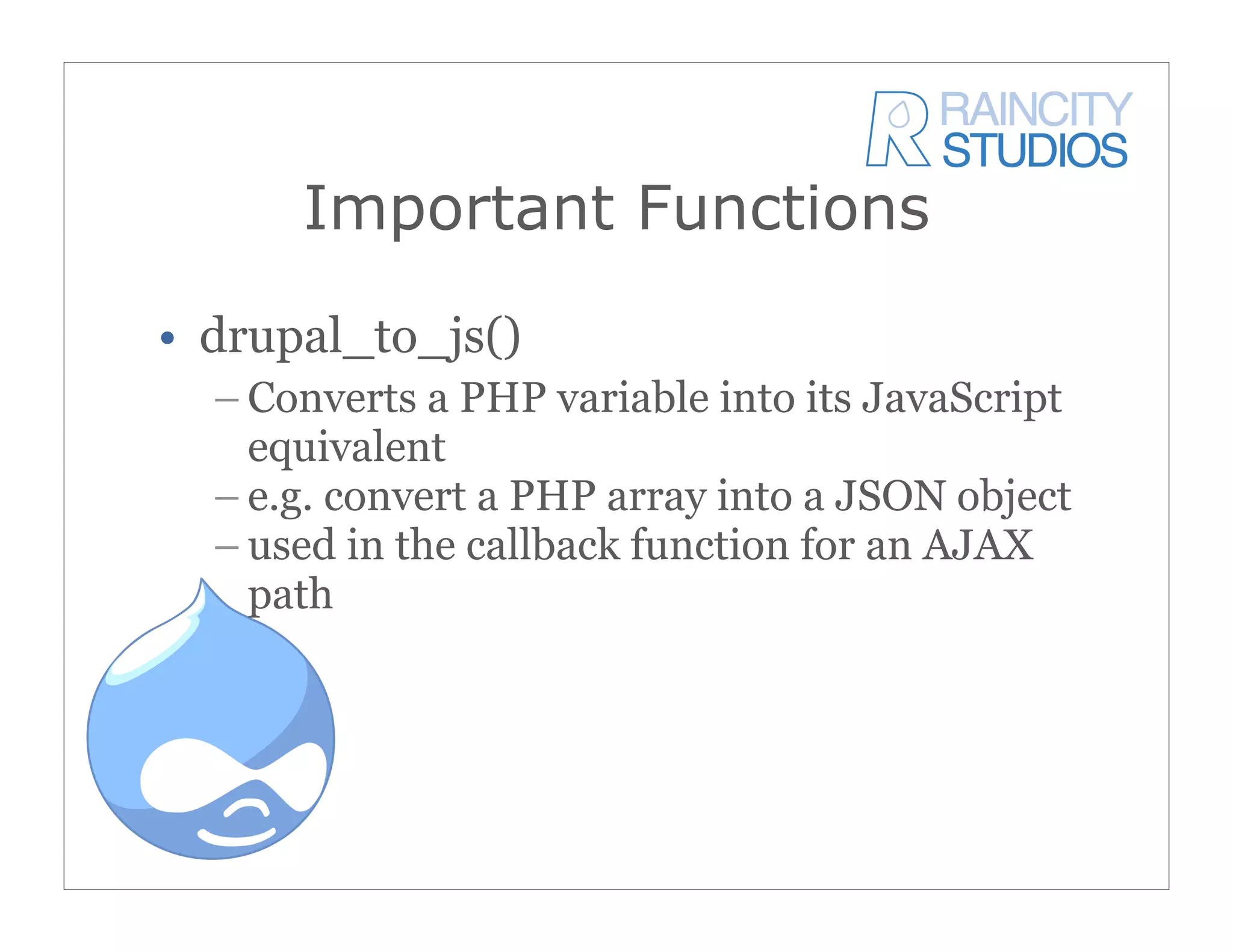 JQuery In Drupal