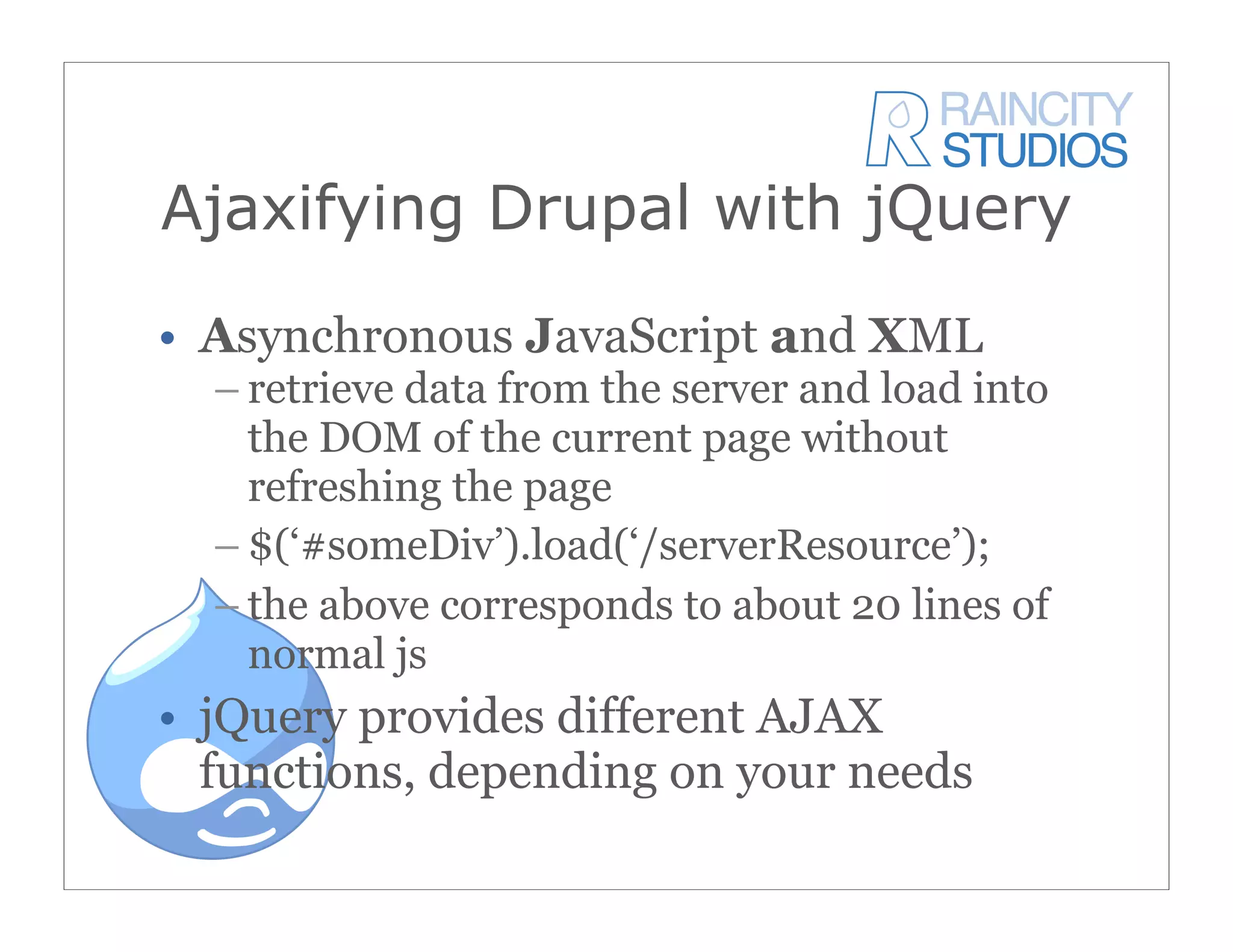 JQuery In Drupal
