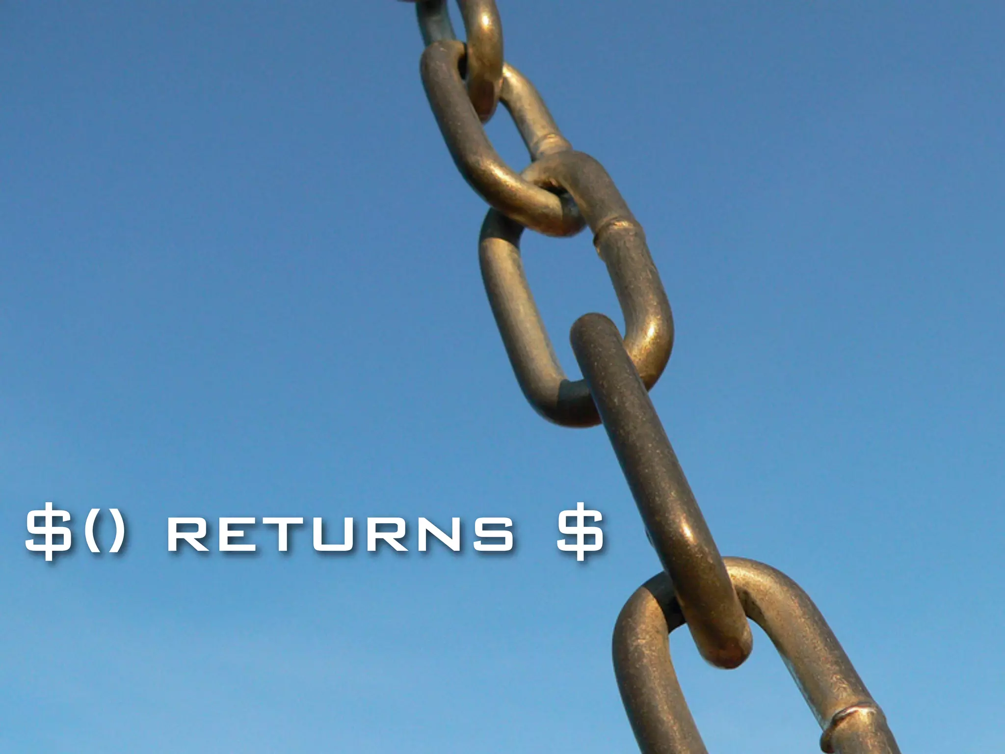 $() returns $ 