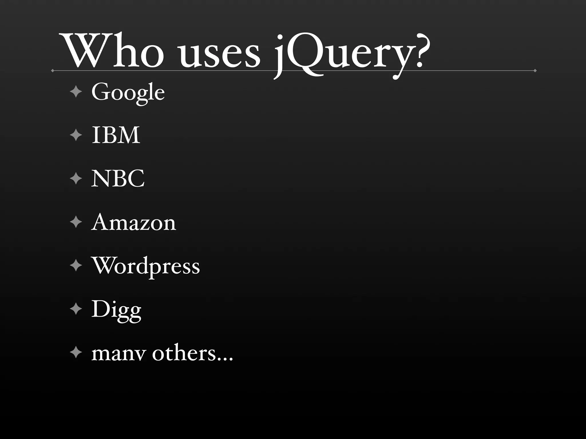 jQuery (MeshU)