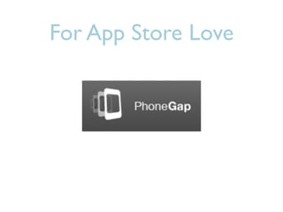 For App Store Love
 