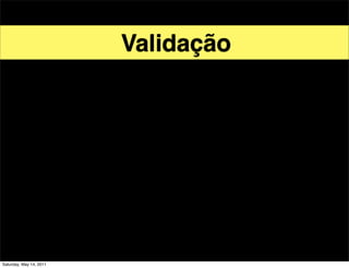Validação




Saturday, May 14, 2011
 
