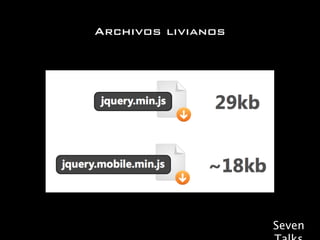 Archivos livianos




                    Seven
 