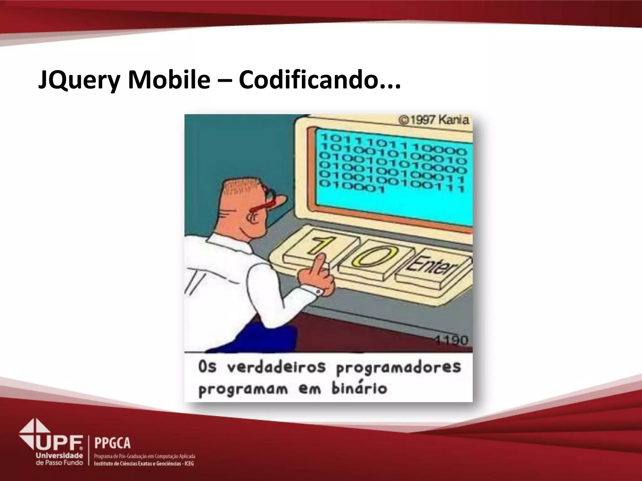 JQuery Mobile – Codificando...  