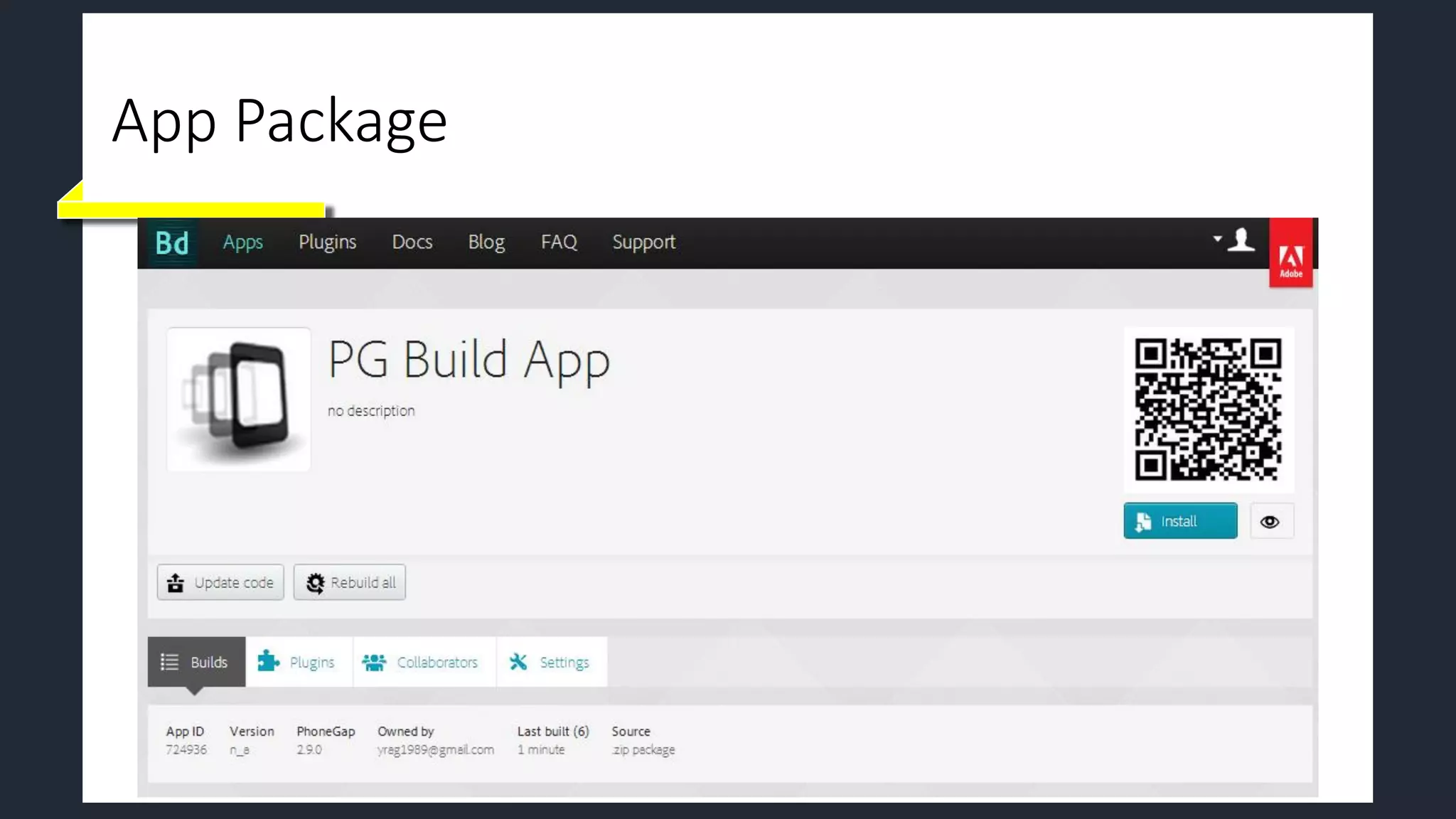 App Package
 