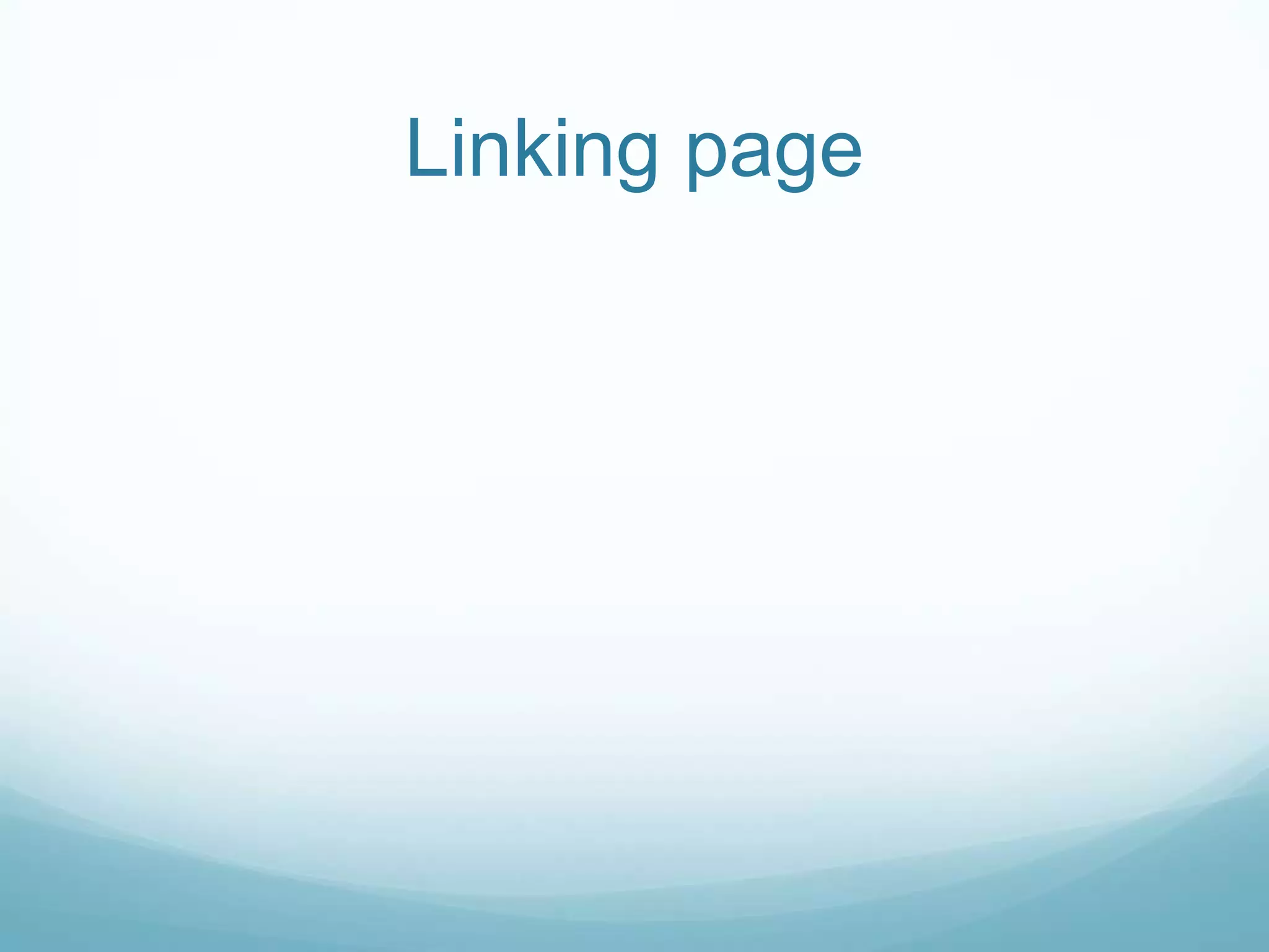 Linking page
 