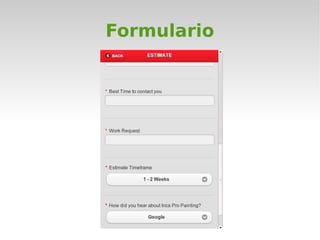 Formulario
 
