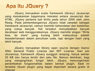 Jquery ppt | PPT