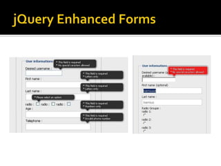 jQuery Enhanced Forms