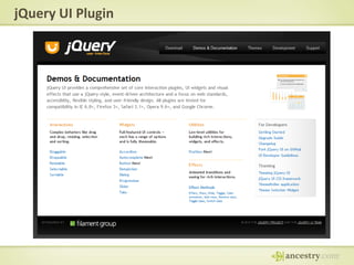 jQuery UI Plugin
