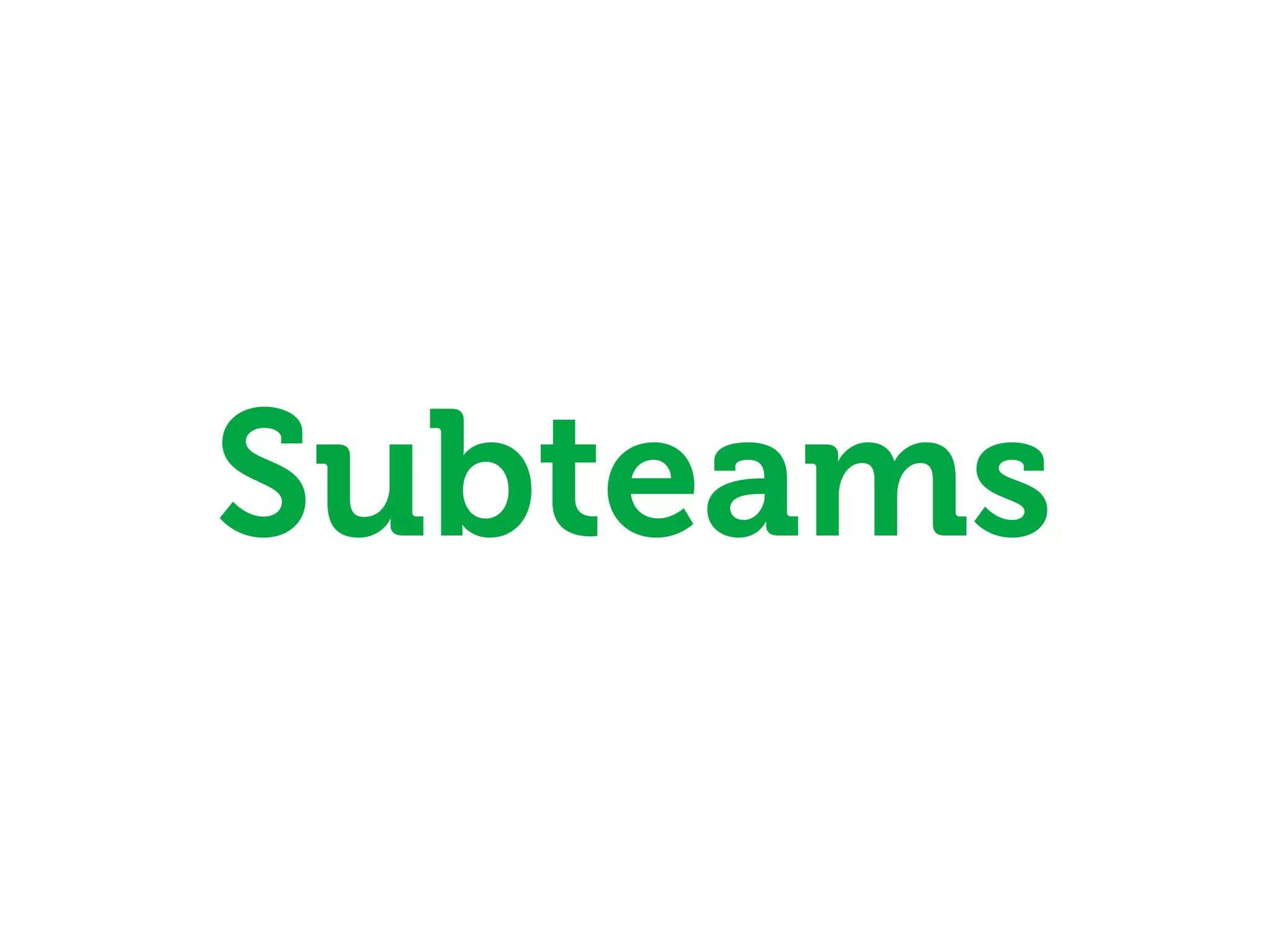 Subteams
 