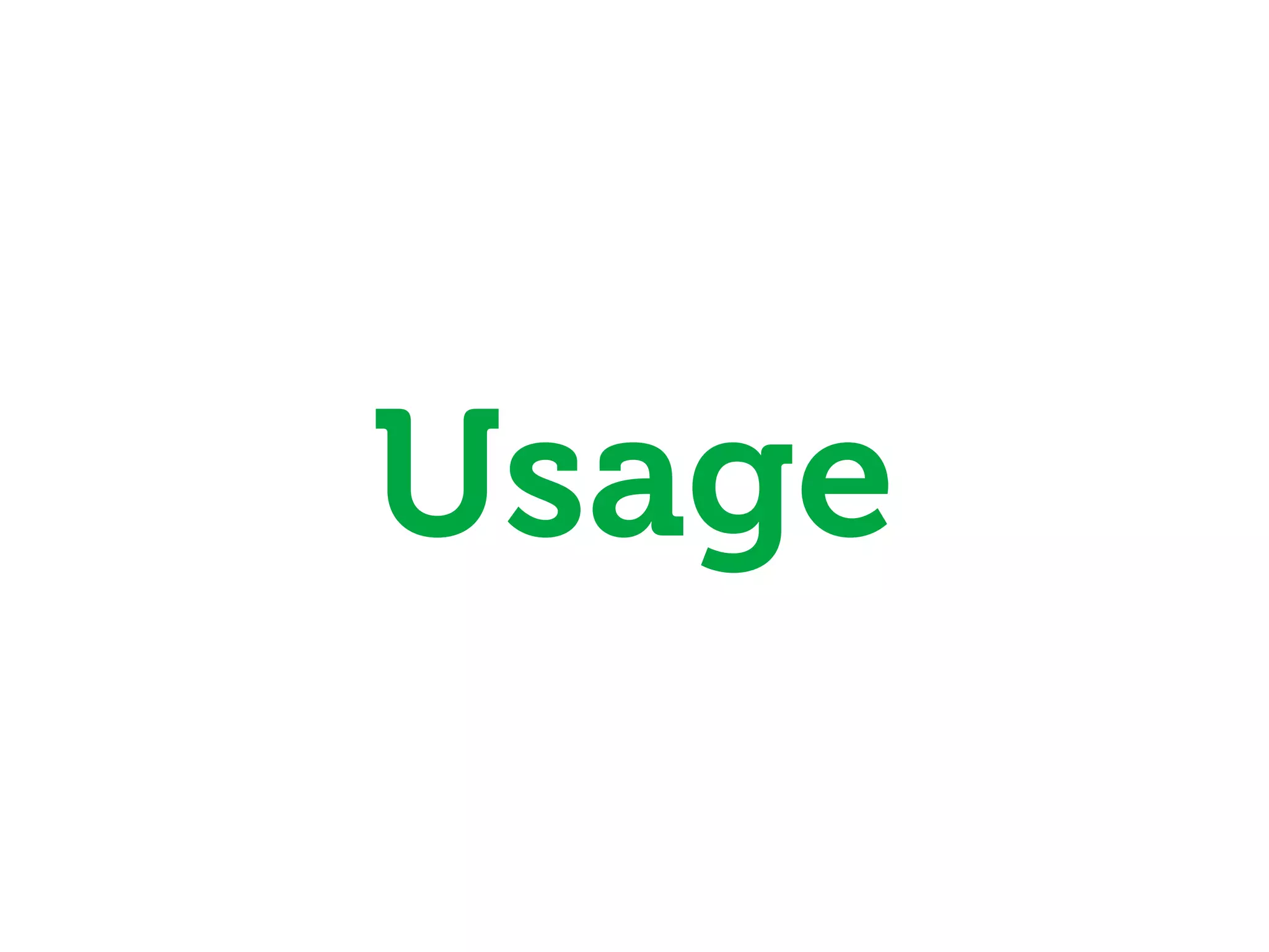 Usage
 