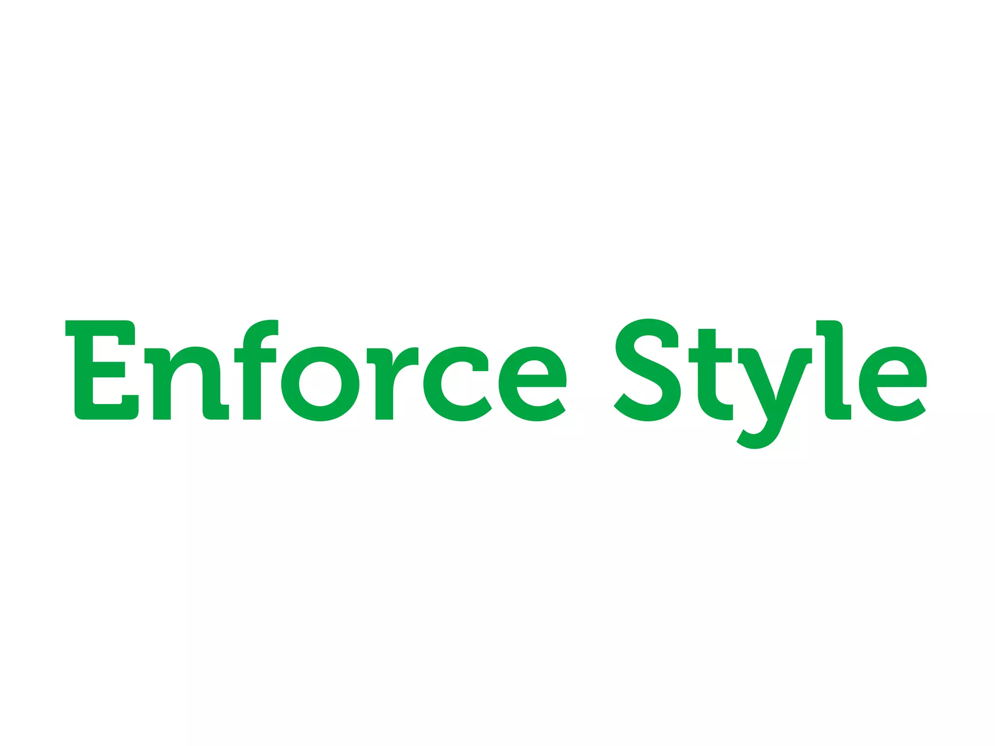 Enforce Style
 