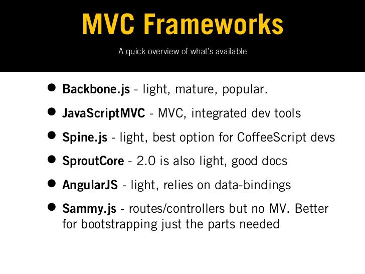 jQquerysummit - Large-scale JavaScript Application Architecture
