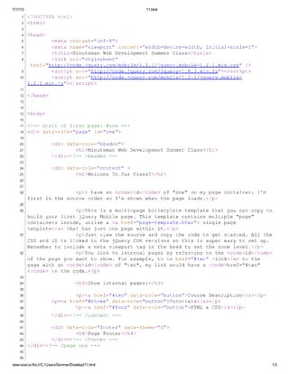 Jquery template 1 3 pages