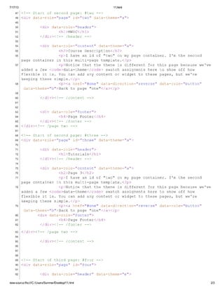 Jquery template 1 3 pages PDF