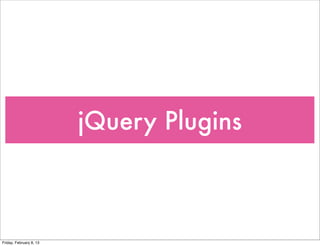 Writing Reusable Web Components with jQuery and jQuery UI | PDF