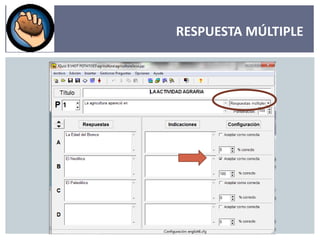 RESPUESTA MÚLTIPLE 