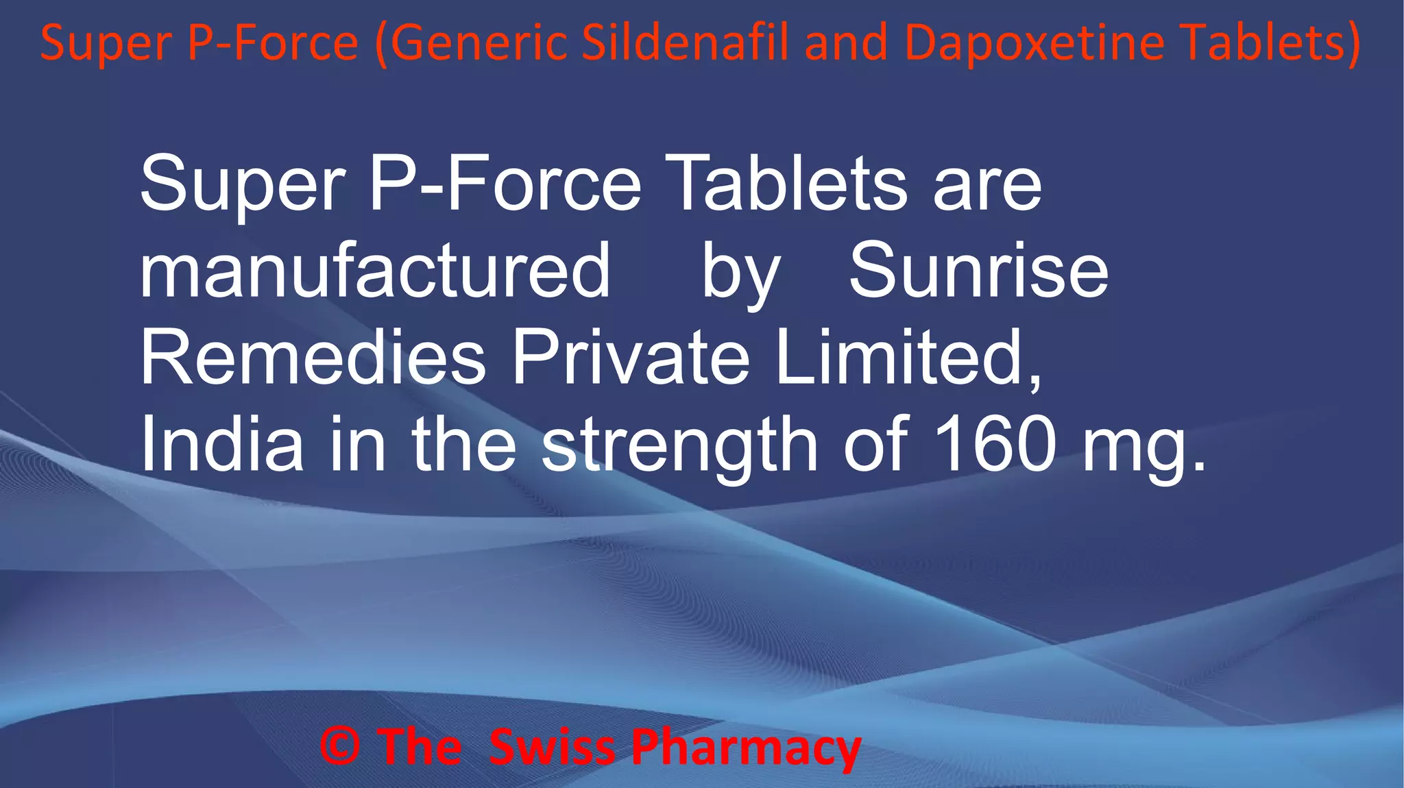 Super P-force 50mg Online