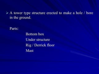 Introduction to drilling | PPTX