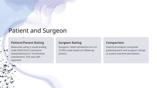 Journal Reading of Otoplasty evaluation and mangement | PPTX
