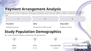 Journal Reading of Otoplasty evaluation and mangement | PPTX