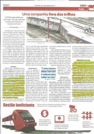 Sindicato da Sorocabana fala ao Jornal do Trem – sobre a modernização inadequada na CPTM.