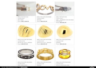 ANILLO DE PLATA 925
Cod AN-12047
DOS TONOS
Precio: RD$:1,008.00
ANILLO DE ACERO INOXIDABL
Cod AN-12059
DORADO
Precio: RD$:630.00
ANILLO DE PLATA 925
Cod an-12077
SIZE 7 - RODINADO CON CIRCONIAS
ORIGINALES
Precio: RD$:882.00
ANILLO DE ACERO INOXIDABL
Cod AN-12130
VER SET SE-12124 - DORADO
Precio: RD$:693.00
ANILLO DE ACERO INOXIDABL
Cod AN-12135
VER SET SE-12127 - DORADO
Precio: RD$:630.00
ANILLO DE ACERO INOXIDABL
Cod AN-12138
DORADO
Precio: RD$:630.00
ANILLO DE ACERO INOXIDABL
Cod AN-12140
PARA CABALLEROS
ANILLO DE ACERO INOXIDABL
Cod AN-12146
DORADO
ANILLO DE ACERO INOXIDABL
Cod AN-12157
REPLICA DE MICHAEL KORS
Do you need professional PDFs? Try PDFmyURL!
 