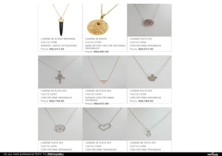 CADENA DE ACERO INOXIDABL
Cod CA-13380
DORADO- LARGO 24 PULGADAS
Precio: RD$:672.00
CADENA DE BRASS
Cod CA-13392
BAÑO DE ORO 14K CON CIRCONIAS
ORIGINALES
Precio: RD$:882.00
CADENA PLATA 925
Cod CA-13404
CON CIRCONIA ORIGINALES
Precio: RD$:672.00
CADENA DE PLATA 925
Cod CA-13407
CON CIRCONIA ORIGINALES
Precio: RD$:798.00
CADENA DE PLATA 925
Cod CA-13424
ROSADA-CON CIRCONIAS
OIGINALES
Precio: RD$:672.00
CADENA PLATA 925
Cod CA-13430
CON CIRCONIA ORIGINALES
Precio: RD$:588.00
CADENA PLATA 925
Cod CA-13441
CON CIRCONIA ORIGINALES
CADENA DE PLATA 925
Cod CA-13442
CON CIRCONIA ORIGINALES
CADENA DE PLATA 925
Cod CA-13444
CON CIRCONIA ORIGINALES
Do you need professional PDFs? Try PDFmyURL!
 