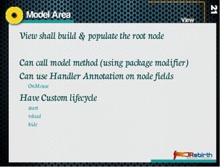JavaFX Unleashed with JRebirth Application Framework