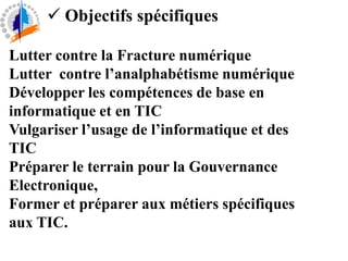 INTRODUCTION Définition de TIC