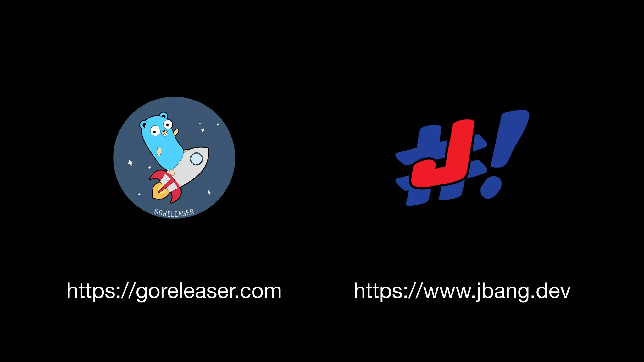 https://goreleaser.com https://www.jbang.dev
 