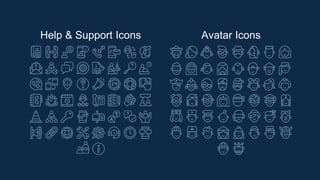 Help & Support Icons Avatar Icons
 