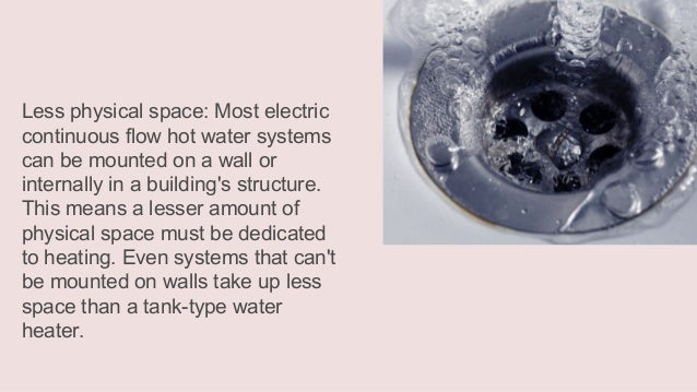 hot water continuous flow systems