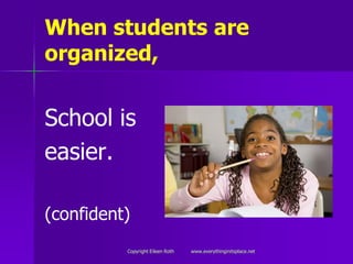 Why Students Need to be Organized
