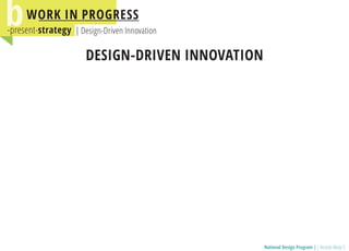 National Design Programm / Presentation in Cape Town World Design Capital