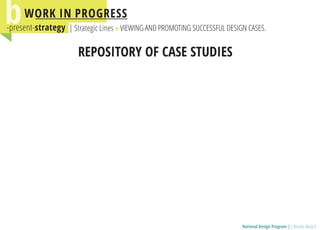 National Design Programm / Presentation in Cape Town World Design Capital