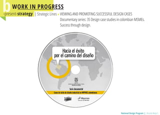 National Design Programm / Presentation in Cape Town World Design Capital