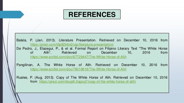 the white horse of alih pdf