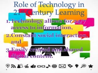 Roles and Functions of Educational Technology in the 21st Century ...
