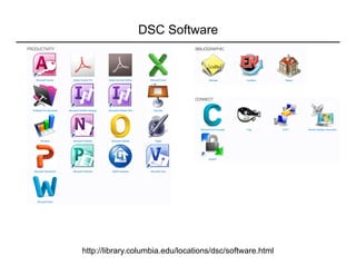 DSC Software
http://library.columbia.edu/locations/dsc/software.html
 