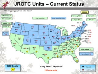Special Map Rotc Jrotc Marketing Slides (6 Apr 09) | PPT