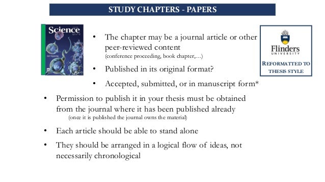 Flinders thesis template picture