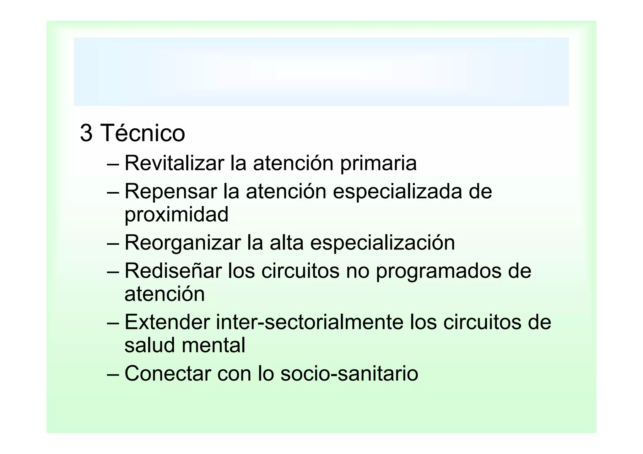 Gestión clínica e Integración Asistencial