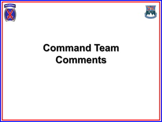 Command Team
  Comments
 