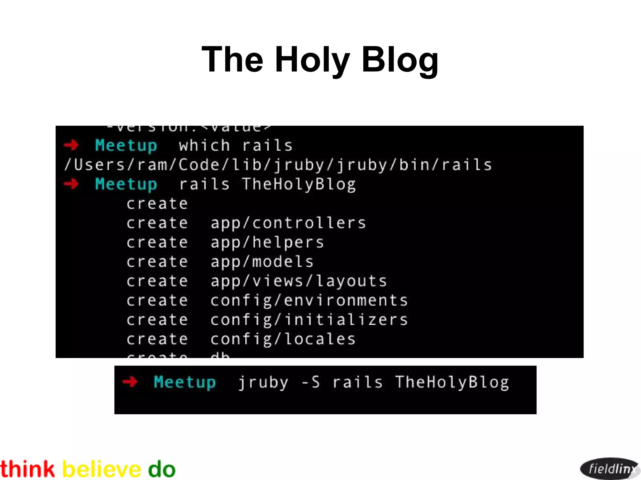 The Holy Blog
 