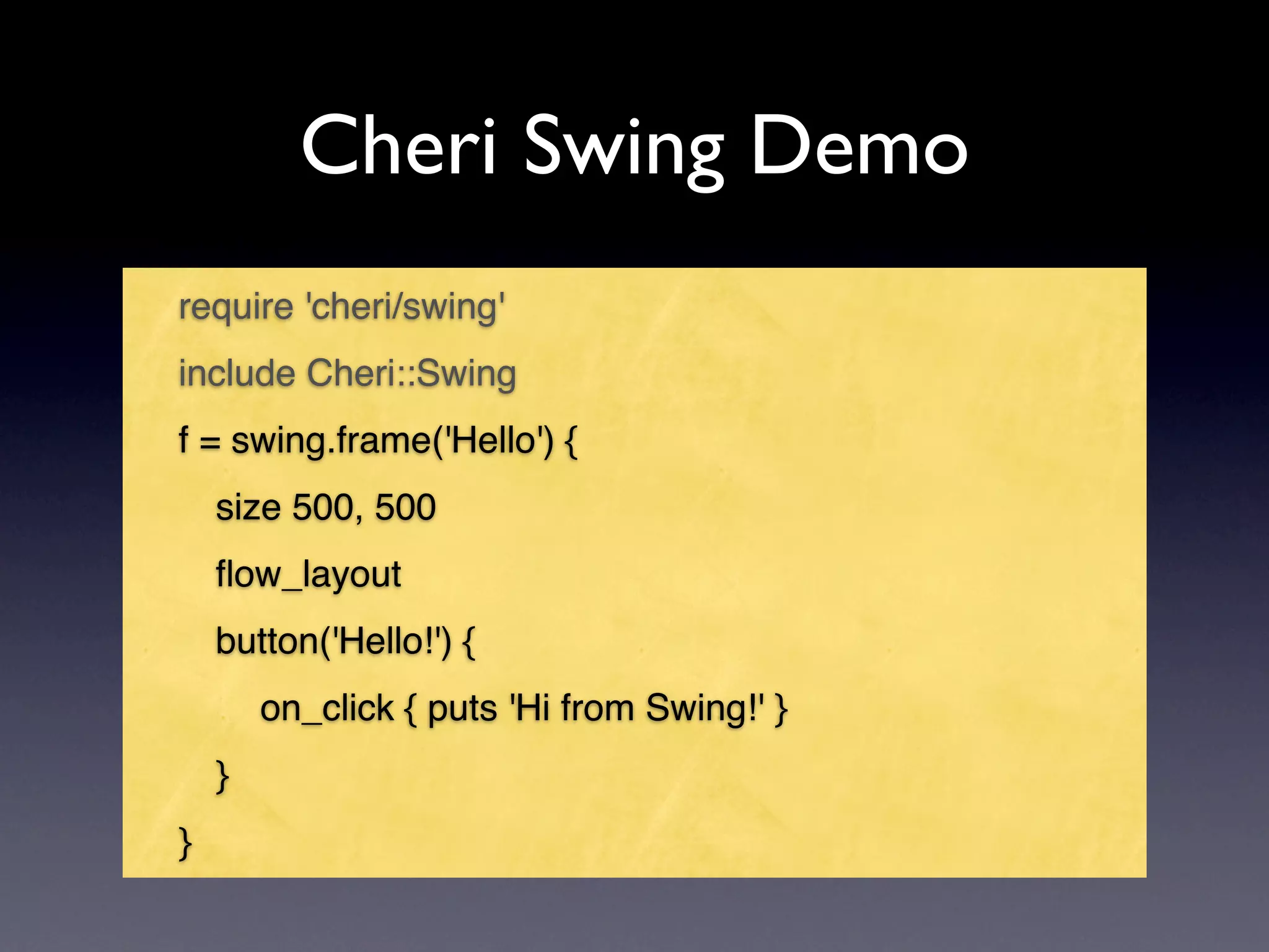 JRuby - Enterprise 2.0