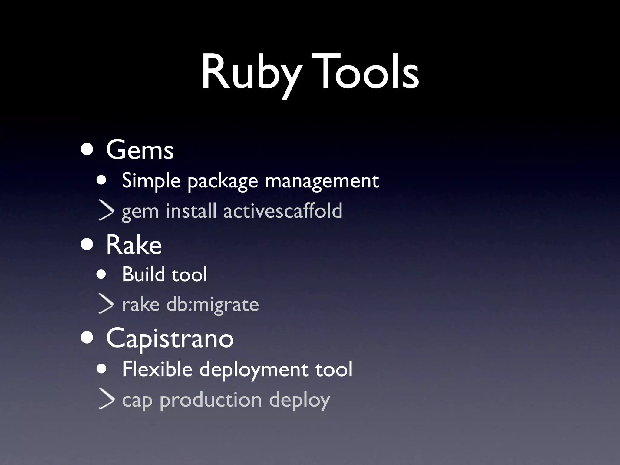 JRuby - Enterprise 2.0