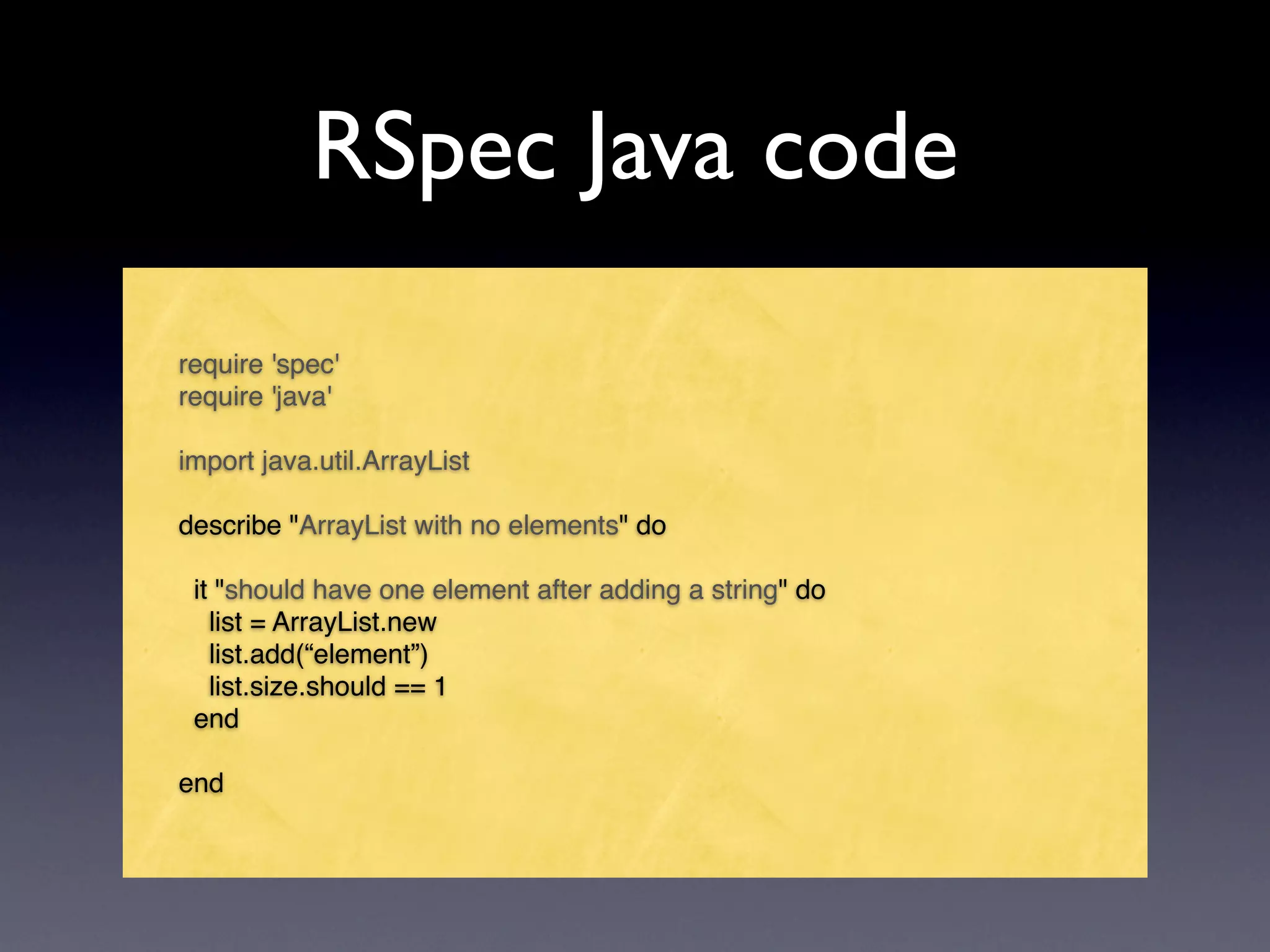 JRuby - Enterprise 2.0